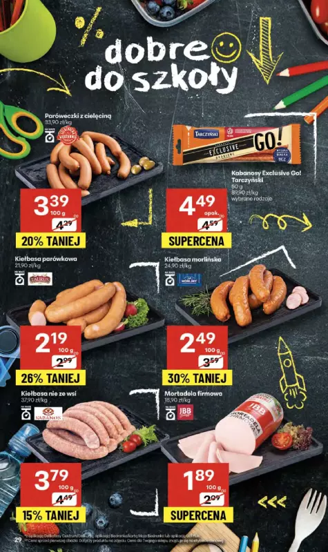 Delikatesy Centrum - gazetka promocyjna Gazetka  do środy 10.09 - strona 29