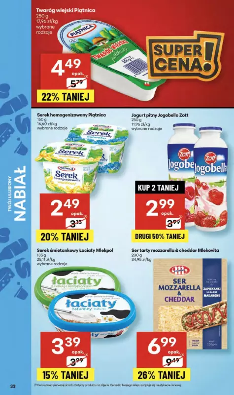 Delikatesy Centrum - gazetka promocyjna Gazetka  do środy 10.09 - strona 33