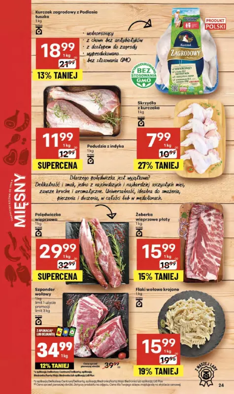 Delikatesy Centrum - gazetka promocyjna Gazetka  do środy 10.09 - strona 24