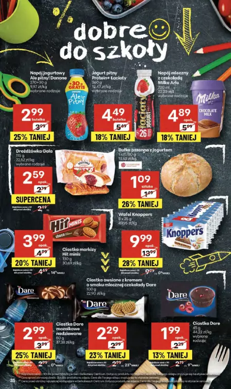 Delikatesy Centrum - gazetka promocyjna Gazetka  do środy 10.09 - strona 35