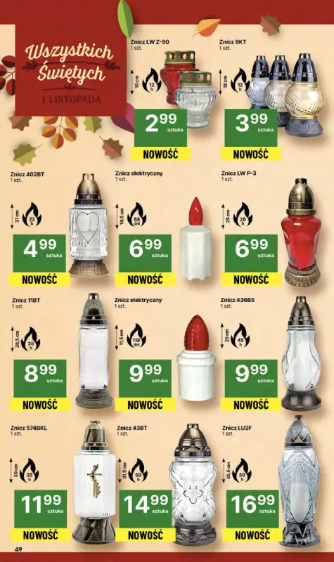 Delikatesy Centrum - gazetka promocyjna Gazetka  do środy 24.09 - strona 49