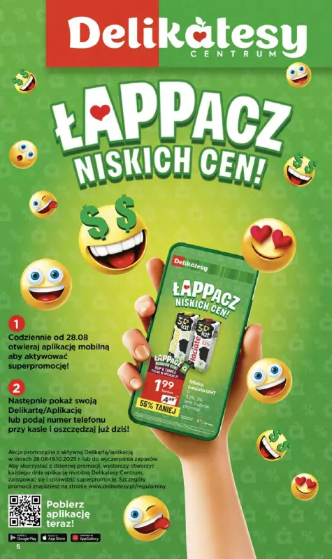 Delikatesy Centrum - gazetka promocyjna Gazetka  do środy 24.09 - strona 5