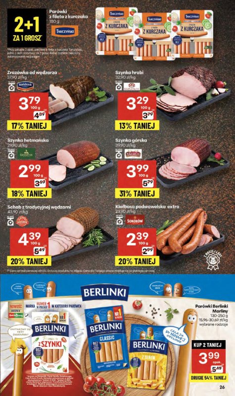 Delikatesy Centrum - gazetka promocyjna Gazetka  do środy 24.09 - strona 26
