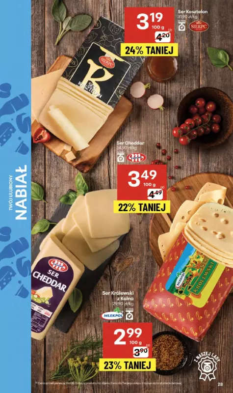 Delikatesy Centrum - gazetka promocyjna Gazetka  do środy 24.09 - strona 28