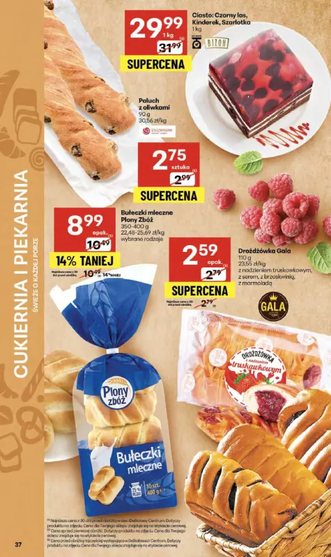 Delikatesy Centrum - gazetka promocyjna Gazetka  do środy 24.09 - strona 37