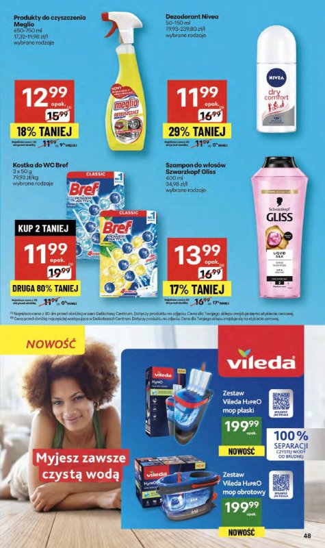 Delikatesy Centrum - gazetka promocyjna Gazetka  do środy 24.09 - strona 48