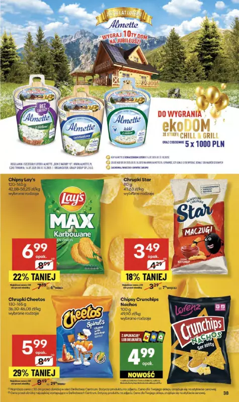 Delikatesy Centrum - gazetka promocyjna Gazetka  do środy 24.09 - strona 38