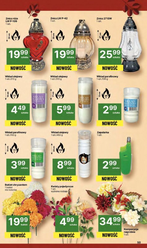 Delikatesy Centrum - gazetka promocyjna Gazetka  do środy 24.09 - strona 50