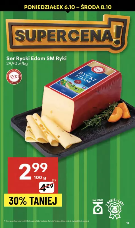 Delikatesy Centrum - gazetka promocyjna Gazetka  do środy 08.10 - strona 18
