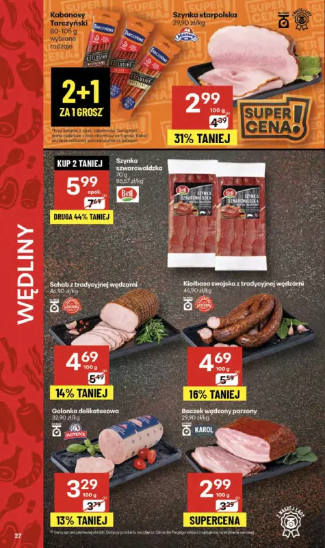 Delikatesy Centrum - gazetka promocyjna Gazetka  do środy 08.10 - strona 27