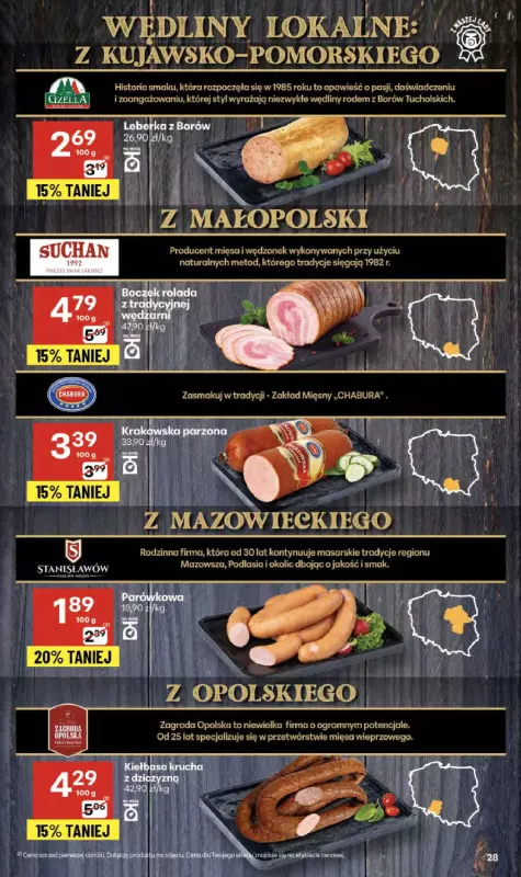 Delikatesy Centrum - gazetka promocyjna Gazetka  do środy 08.10 - strona 28