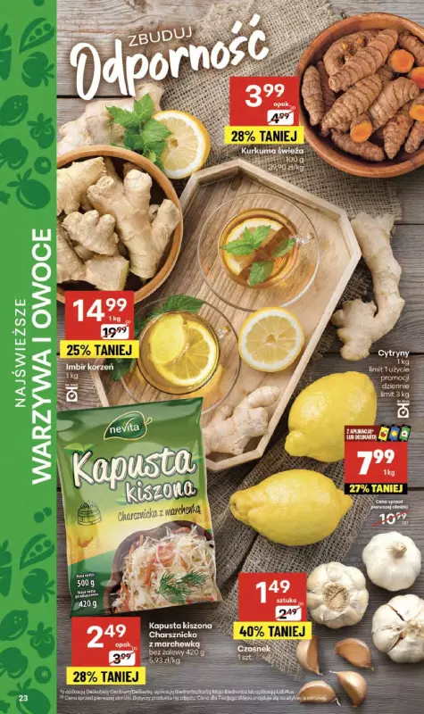 Delikatesy Centrum - gazetka promocyjna Gazetka  do środy 08.10 - strona 23