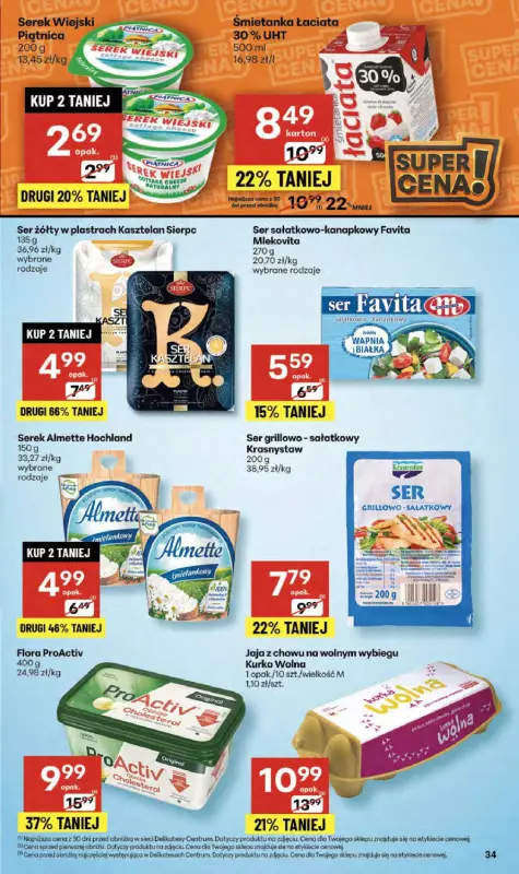 Delikatesy Centrum - gazetka promocyjna Gazetka  do środy 08.10 - strona 34