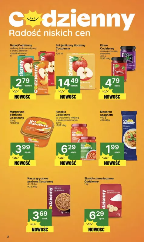 Delikatesy Centrum - gazetka promocyjna Gazetka  do środy 08.10 - strona 3