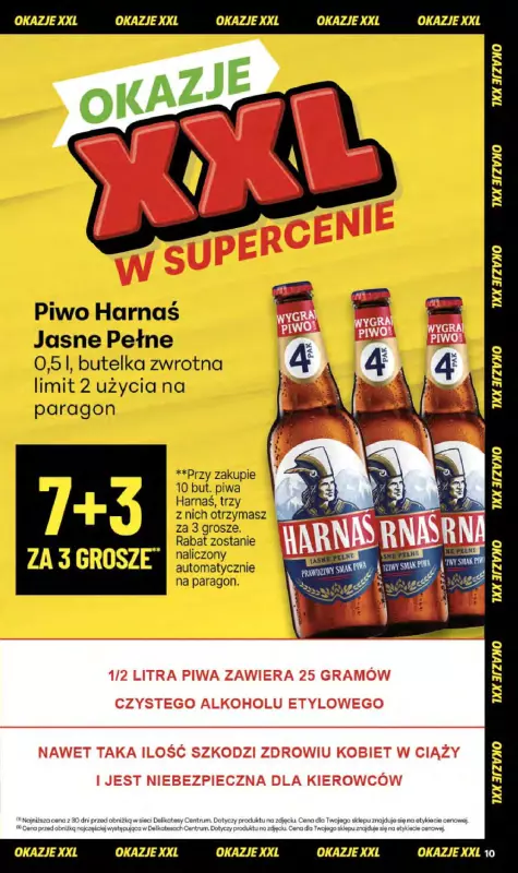 Delikatesy Centrum - gazetka promocyjna Gazetka  do środy 08.10 - strona 10