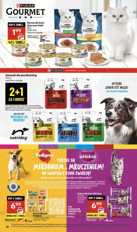 Delikatesy Centrum - gazetka promocyjna Gazetka  do środy 08.10 - strona 51