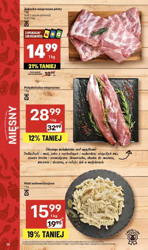 Delikatesy Centrum - gazetka promocyjna Gazetka  do środy 08.10 - strona 25