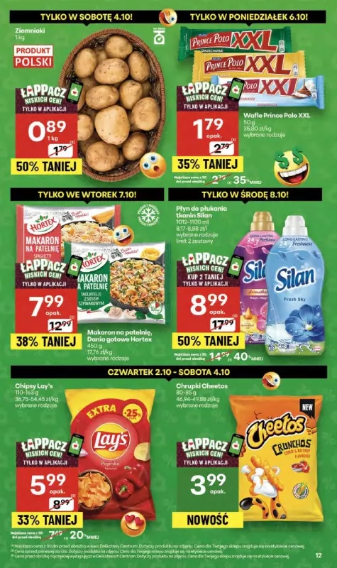 Delikatesy Centrum - gazetka promocyjna Gazetka  do środy 08.10 - strona 12