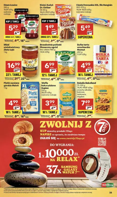 Delikatesy Centrum - gazetka promocyjna Gazetka  do środy 15.10 - strona 38