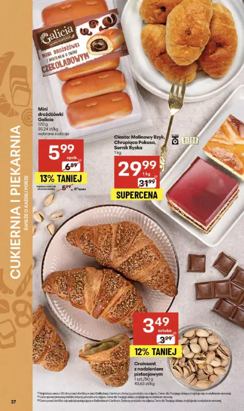 Delikatesy Centrum - gazetka promocyjna Gazetka  do środy 15.10 - strona 37