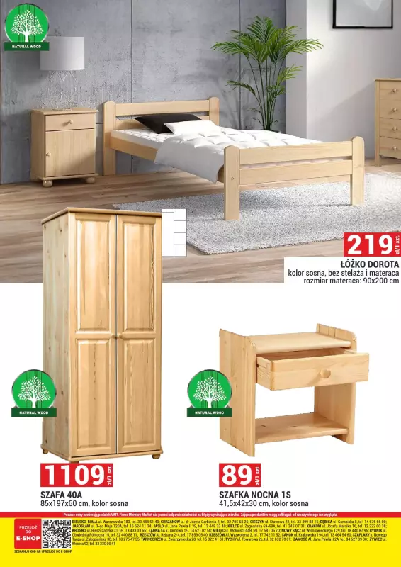 Merkury Market - gazetka promocyjna Gazetka Meble, wypoczynki, materace od piątku 02.05 do soboty 31.05 - strona 40