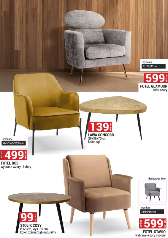 Merkury Market - gazetka promocyjna Gazetka Meble, wypoczynki, materace od niedzieli 01.06 do poniedziałku 30.06 - strona 12