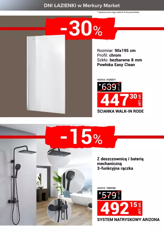 Merkury Market - gazetka promocyjna Dni łazienki od soboty 19.07 do niedzieli 27.07 - strona 13