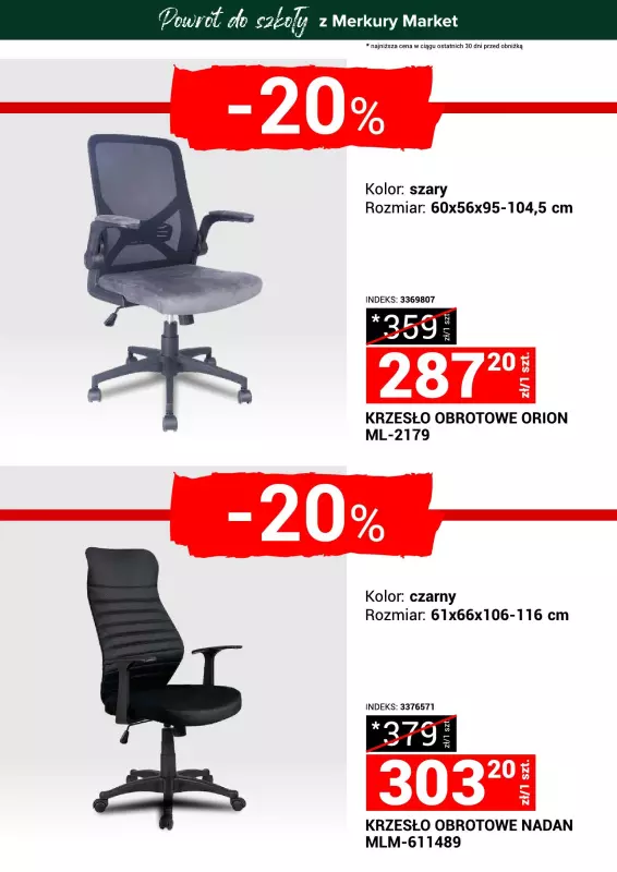 Merkury Market - gazetka promocyjna Gazetka Powrót do szkoły od soboty 23.08 do niedzieli 31.08 - strona 9