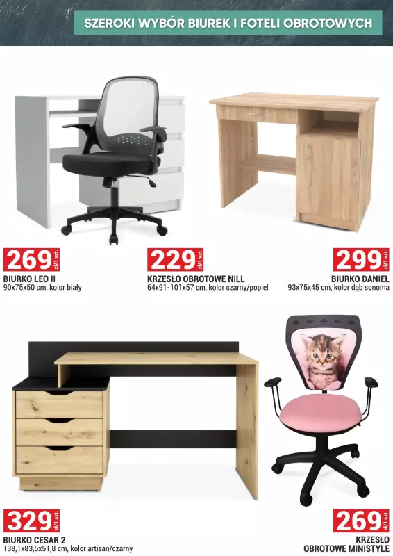 Merkury Market - gazetka promocyjna Gazetka Meble, wypoczynki, materace od poniedziałku 01.09 do wtorku 30.09 - strona 5