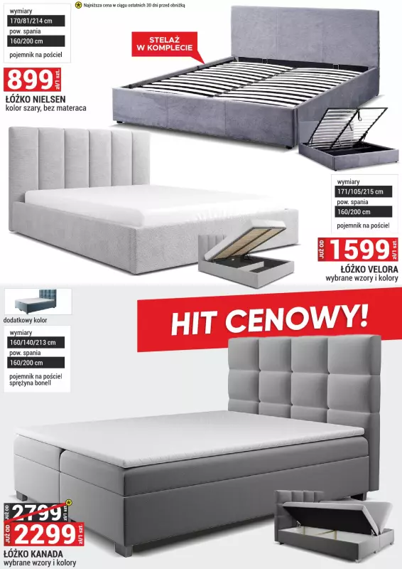 Merkury Market - gazetka promocyjna Gazetka Meble, wypoczynki, materace od poniedziałku 01.09 do wtorku 30.09 - strona 22