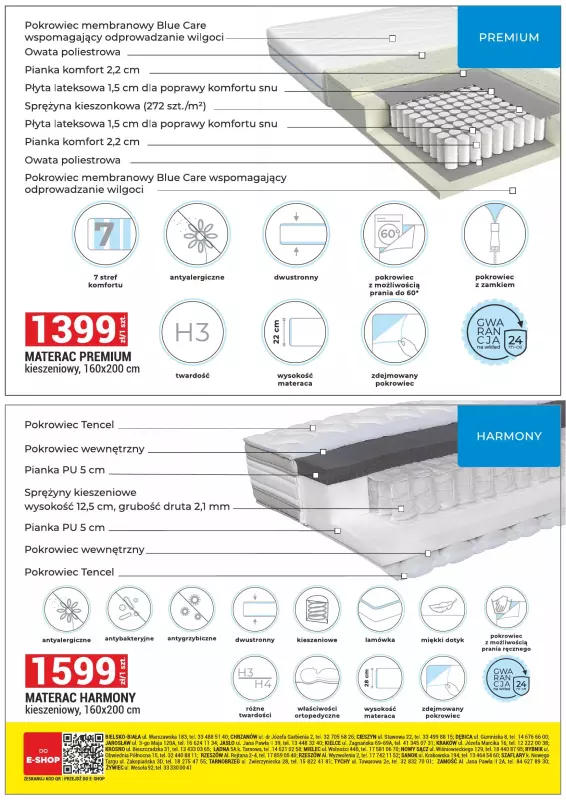 Merkury Market - gazetka promocyjna Gazetka Meble, wypoczynki, materace od środy 01.10 do piątku 31.10 - strona 40