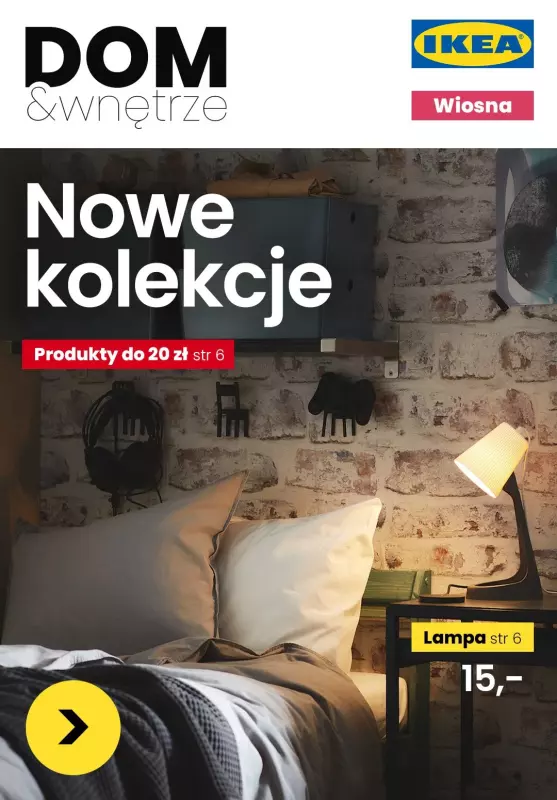 IKEA - gazetka promocyjna Dom i Wnętrze I Nowe kolekcje od 4,99 zł od piątku 05.04 do czwartku 11.04