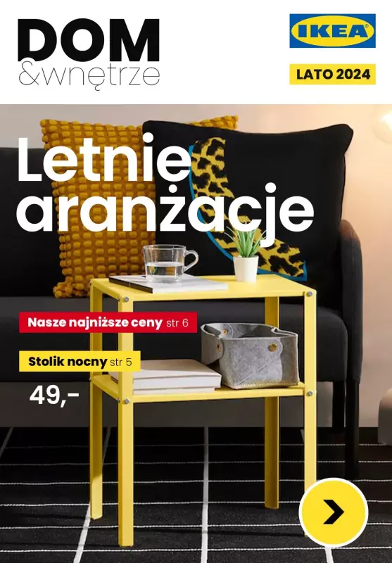 IKEA - gazetka promocyjna Dom i Wnętrze I Letnie aranżacje od 14,99 zł od piątku 14.06 do czwartku 20.06