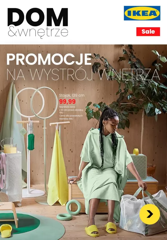 IKEA - gazetka promocyjna Dom i Wnętrze I Promocje na wystrój wnętrza od 9,99 zł od piątku 21.06 do czwartku 27.06