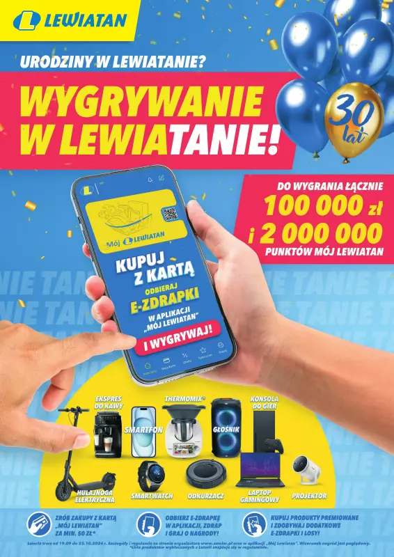 LEWIATAN - gazetka promocyjna Wygrywanie w lewiatanie  