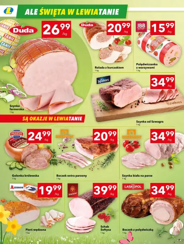 LEWIATAN - gazetka promocyjna Są okazje w Lewiatanie – woj. świętokrzyskie od czwartku 27.03 do niedzieli 06.04 - strona 2