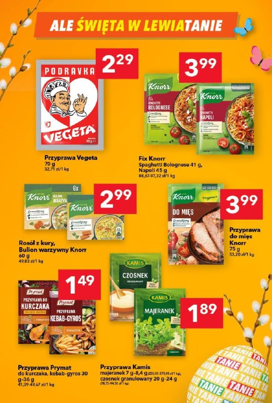 LEWIATAN - gazetka promocyjna Są okazje w Lewiatanie  do soboty 19.04 - strona 8