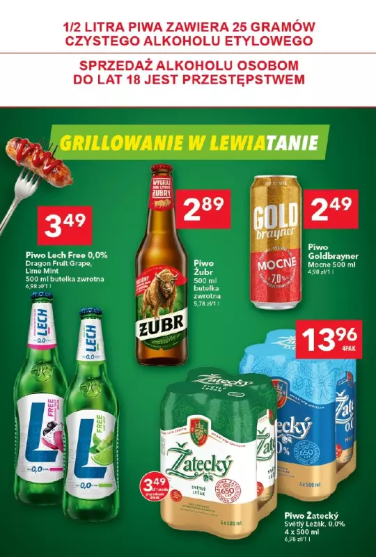 LEWIATAN - gazetka promocyjna Są okazje w Lewiatanie  do piątku 02.05 - strona 16