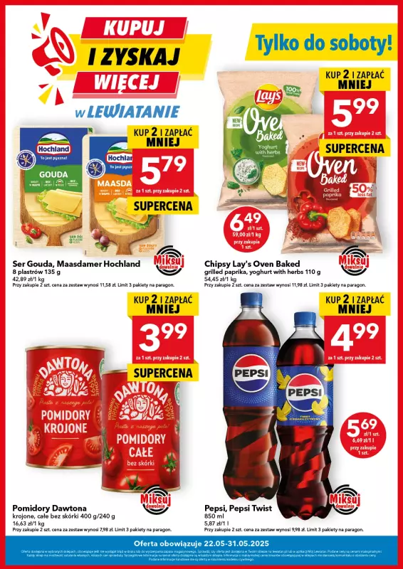 LEWIATAN - gazetka promocyjna Kupuj i zyskaj więcej  