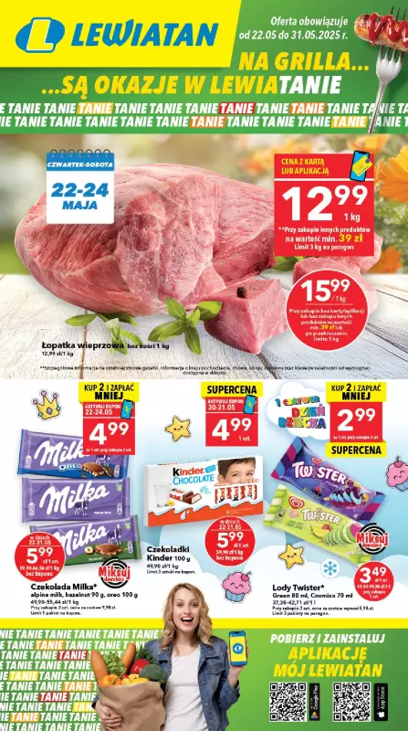 LEWIATAN - gazetka promocyjna Są okazje w Lewiatanie – woj. lubelskie od czwartku 22.05 do soboty 31.05