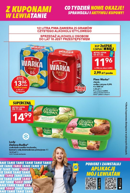 LEWIATAN - gazetka promocyjna Są okazje w Lewiatanie  do środy 11.06 - strona 2