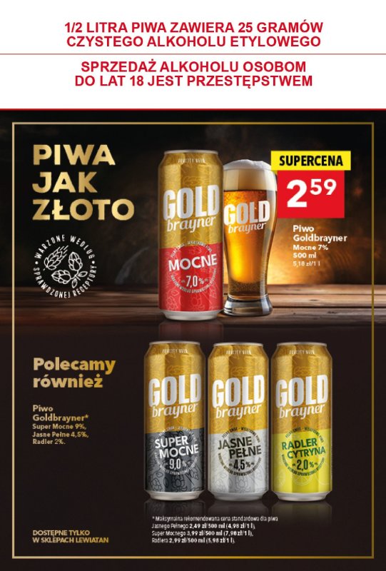 LEWIATAN - gazetka promocyjna Są okazje w Lewiatanie  do środy 25.06 - strona 20