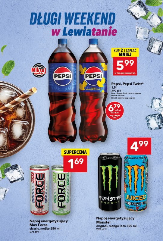LEWIATAN - gazetka promocyjna Są okazje w Lewiatanie  do środy 25.06 - strona 17