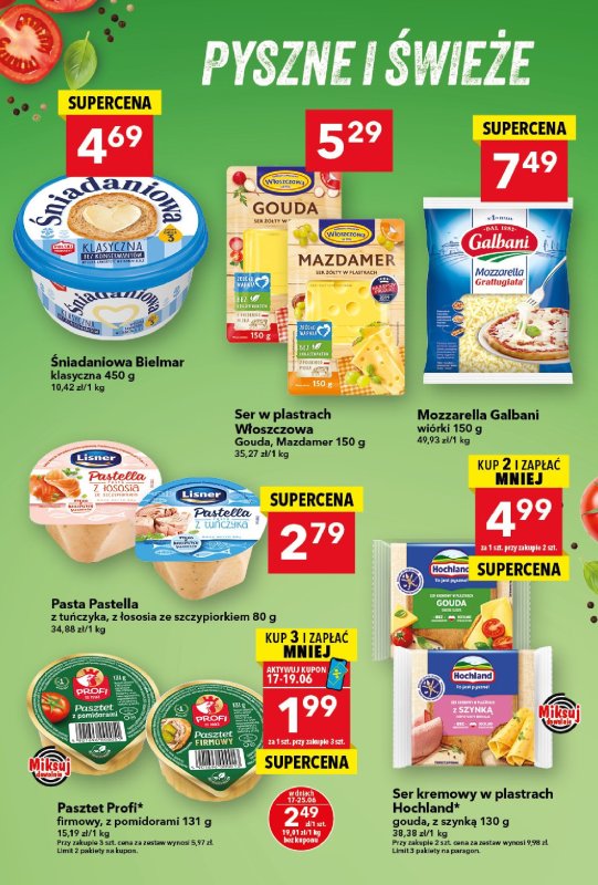 LEWIATAN - gazetka promocyjna Są okazje w Lewiatanie  do środy 25.06 - strona 4
