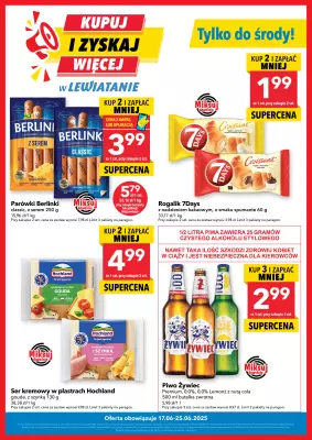 LEWIATAN - gazetka promocyjna Kupuj i zyskaj więcej  do środy 25.06