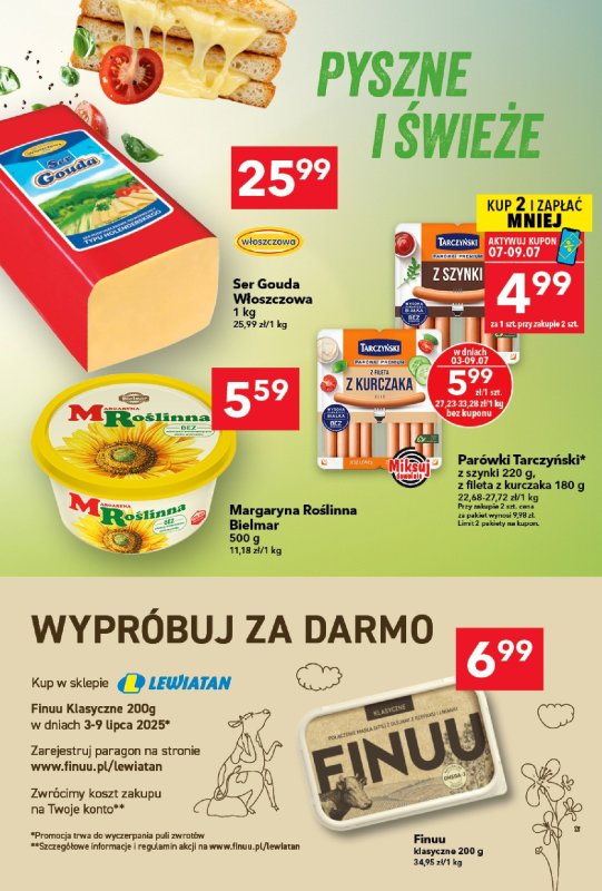 LEWIATAN - gazetka promocyjna Są okazje w Lewiatanie od czwartku 03.07 do środy 09.07 - strona 4