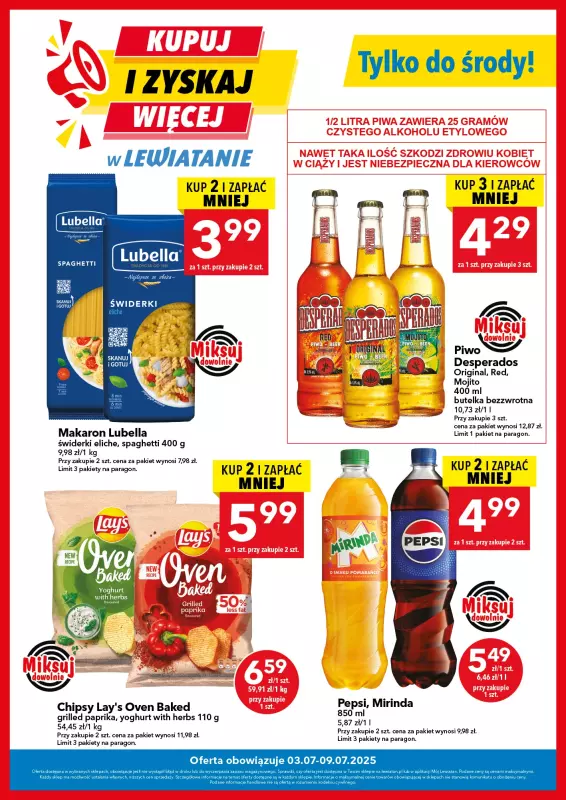 LEWIATAN - gazetka promocyjna Kupuj i zyskaj więcej  