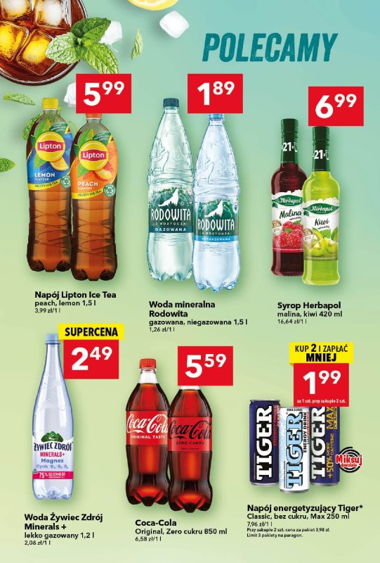 LEWIATAN - gazetka promocyjna Są okazje w Lewiatanie od czwartku 17.07 do środy 23.07 - strona 12