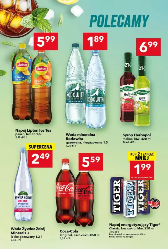 LEWIATAN - gazetka promocyjna Są okazje w Lewiatanie  do środy 23.07 - strona 12