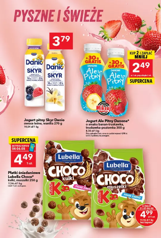LEWIATAN - gazetka promocyjna Gazetka Są okazje w Lewiatanie od czwartku 31.07 do środy 06.08 - strona 5